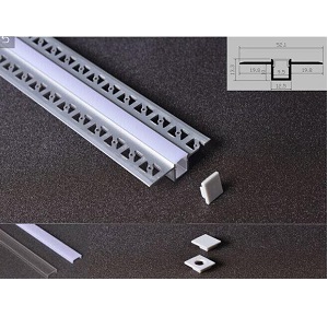 led strip profiel recht gips